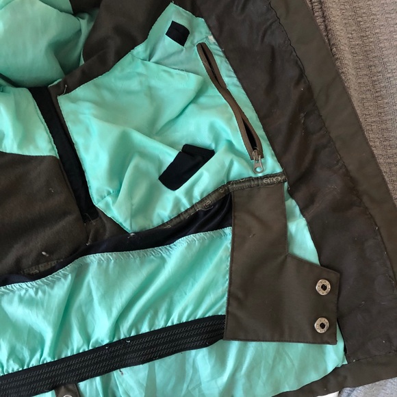 Empyre Olive Snow Winter Jacket w/Removable Hood - Picture 8 of 11